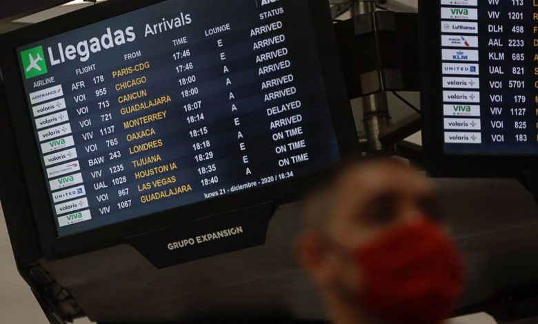 México se niega a cerrar sus fronteras a Reino Unido por nueva cepa de COVID-19