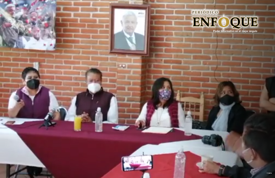 Si Karina Pérez Popoca busca la reelección en San Andrés debe antes renunciar: morenistas 