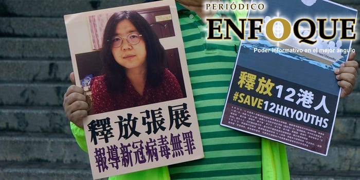 Condenan a 4 años a periodista en informar sobre la infección de COVID-19 en Wuhan 