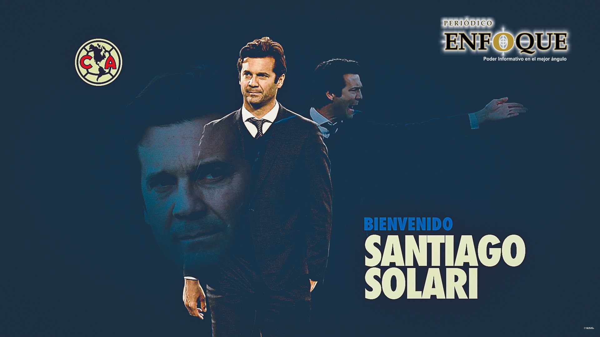 “El sol sale en Coapa”, así presentó el América a Solari como su nuevo DT 