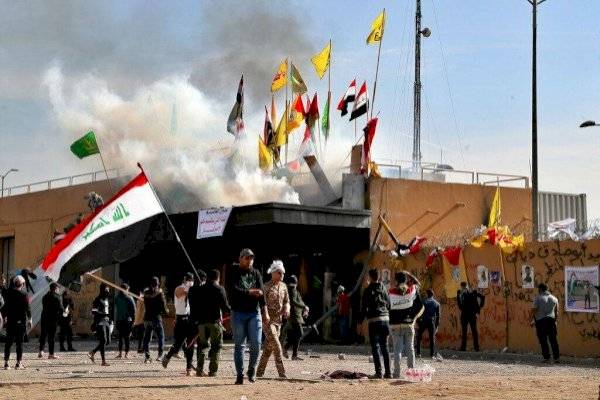 Tres cohetes impactan cerca de la embajada estadounidense en Bagdad