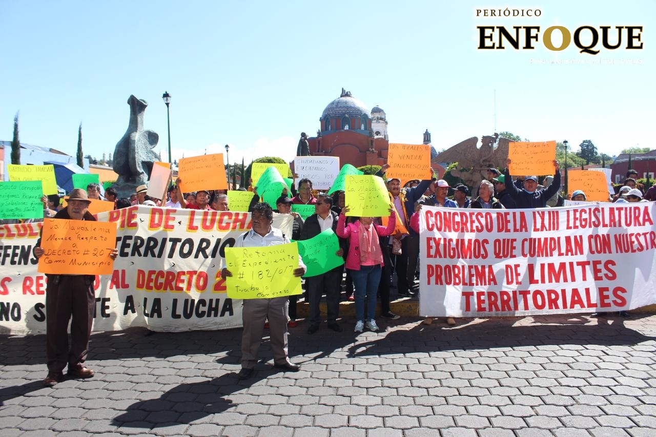 Una vez más piden solución a problemas territoriales