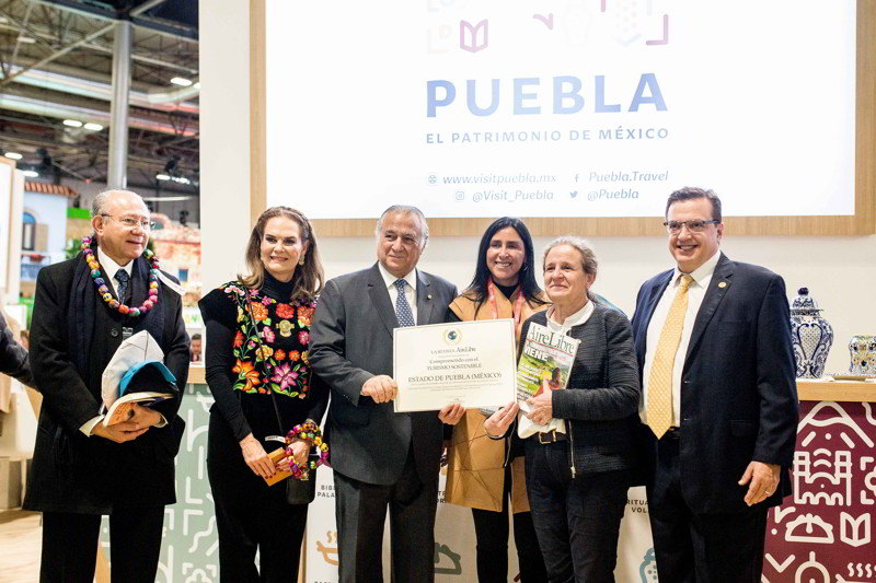 En Madrid, recibe Puebla premios por la nueva marca turística y por su gastronomía