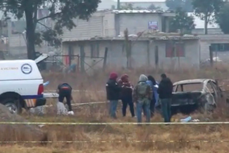 Encuentran 5 cuerpos calcinados en Cuautlancingo, Puebla