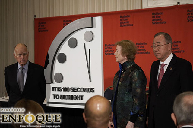 El reloj del apocalipsis avanza 20 segundos hacia el final