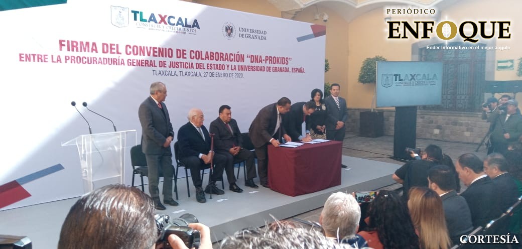 Se suma Tlaxcala a red internacional de búsqueda genética de menores desaparecidos