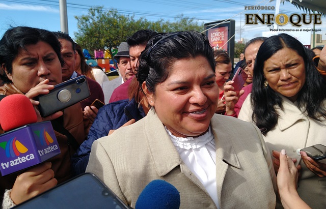 No tengo doble discurso, cumpliré con las obras empeñadas en Cacalotepec: Karina Pérez 