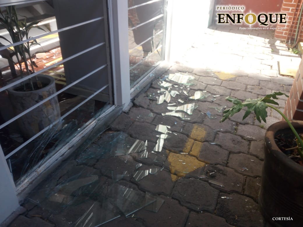 Ante posible fraude, vandalizan alcaldía de Muñoz de Domingo Arenas 