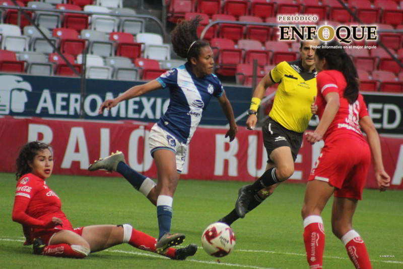 Puebla Femenil regresó al triunfo en Toluca (Video) 