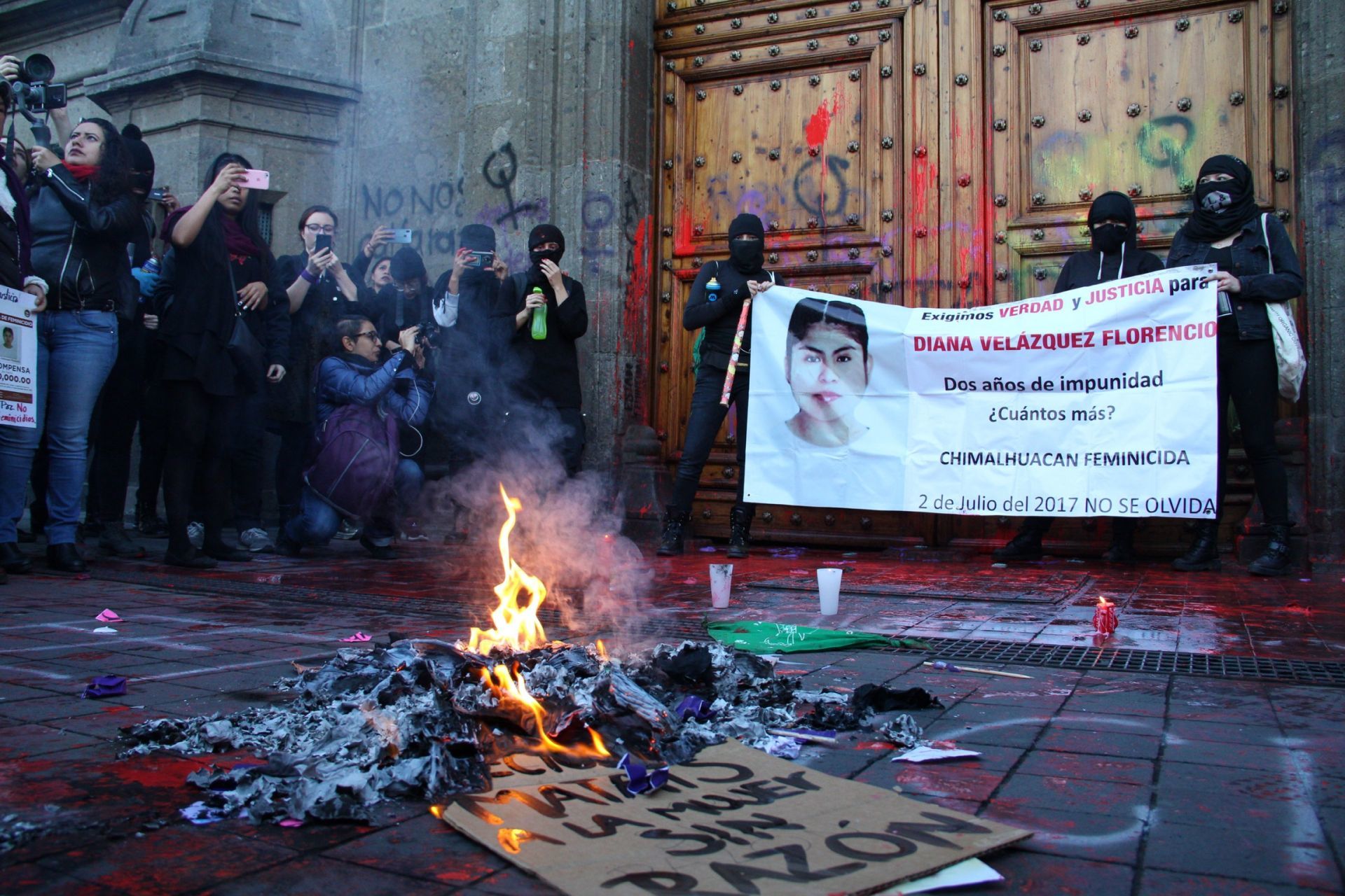 'No estás sola, somos muchas y podemos ser peores': protestas feministas en la CDMX