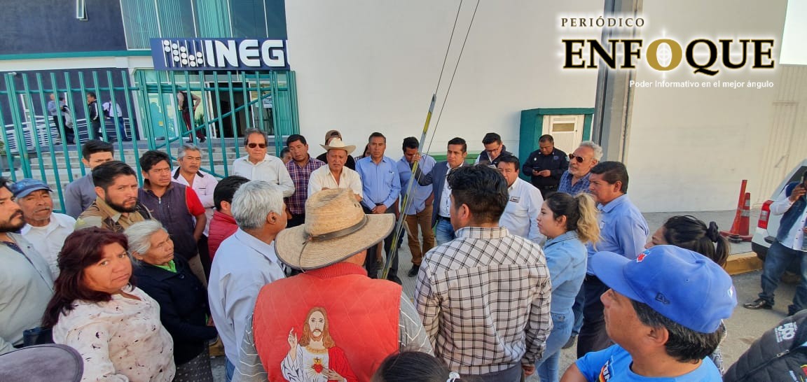 Pobladores de Tlaltelulco toman las instalaciones del INEGI