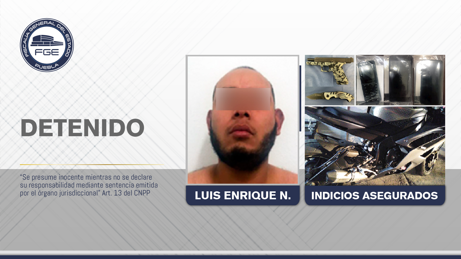 FGE detiene a presunto secuestrador y catea inmueble por hechos en La Paz.