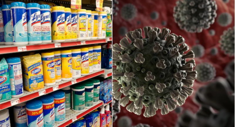 ¿En verdad sirven contra el Coronavirus el Lysol y Clorox?