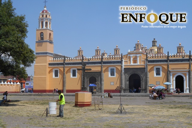 Abrirán templos católicos de San Pedro Cholula con capacidad del 50 % 