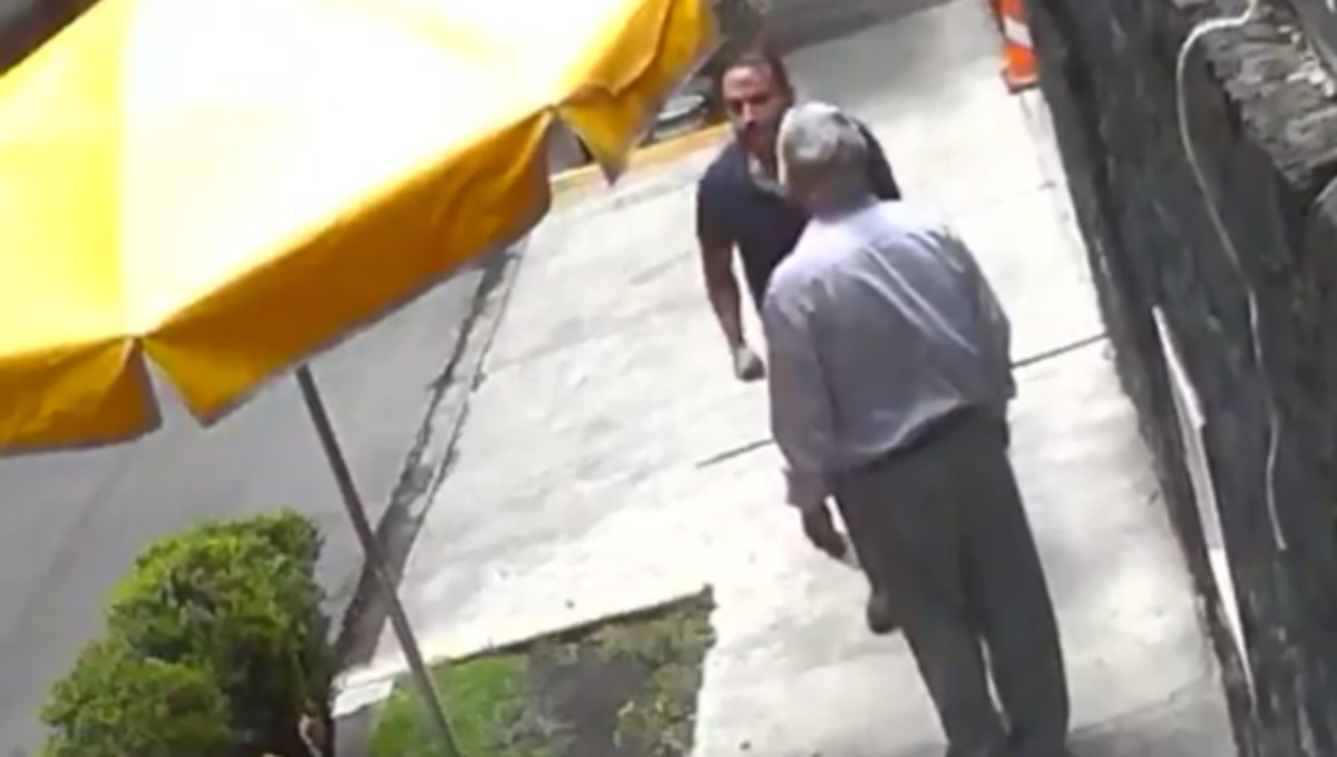 ¡También agrede a sus vecinos! Identifican a #LordBanqueta”; autoridades lo buscan