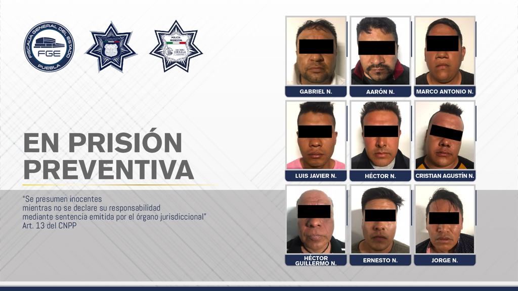 Fiscalía Puebla y policías municipales desarticularon banda de robo a tienda departamental