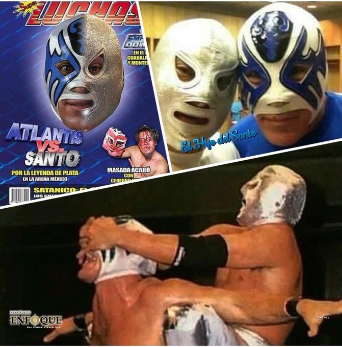 El Hijo del Santo, dispuesto a apostar su máscara contra Atlantis