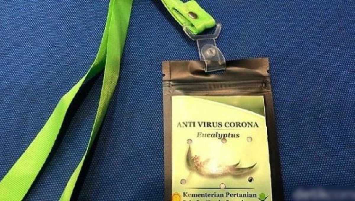 ¿”Collar anticoronavirus”?: Indonesia causa polémica al fomentar su uso