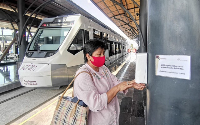 Presenta baja ocupación de pasaje Tren Turístico Puebla-Cholula 