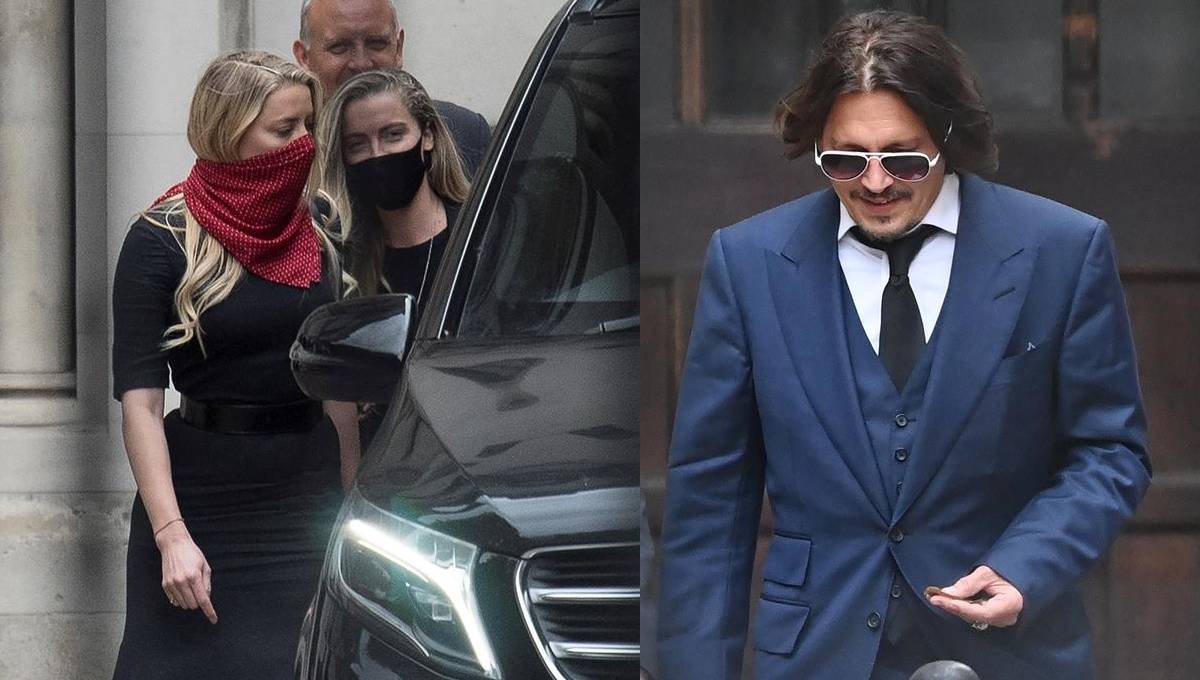 Johnny Depp le pidió el divorcio a Amber Heard cuando ella defeco en su cama