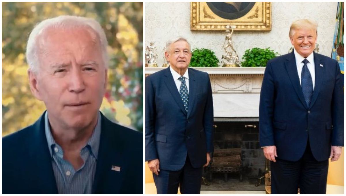 Tras visita de AMLO a EU, Joe Biden recuerda insultos de Trump contra los mexicanos