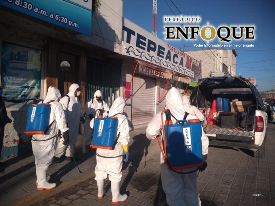 Siguen a la alza los contagios de Covid-19 en Tepeaca