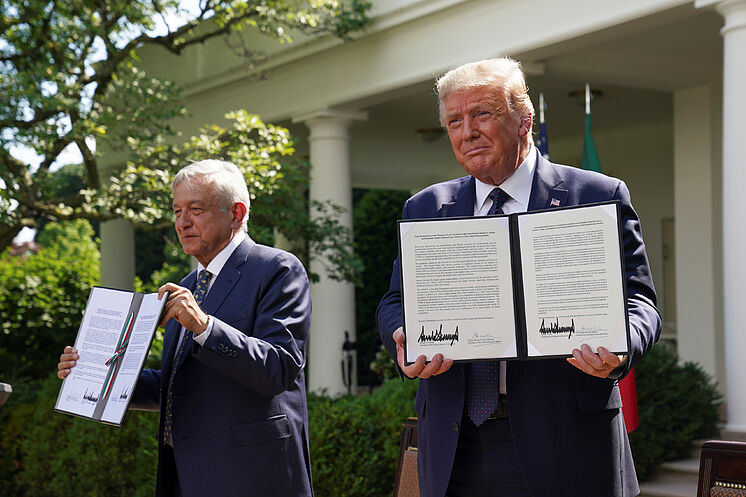 Esta es la declaración conjunta firmada por Trump y López Obrador en EU