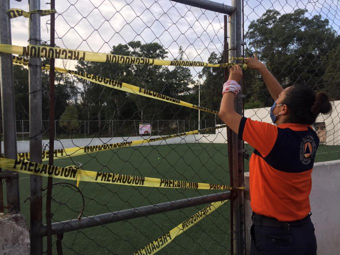 Personal de Protección Civil suspende partido de futbol en la Margarita