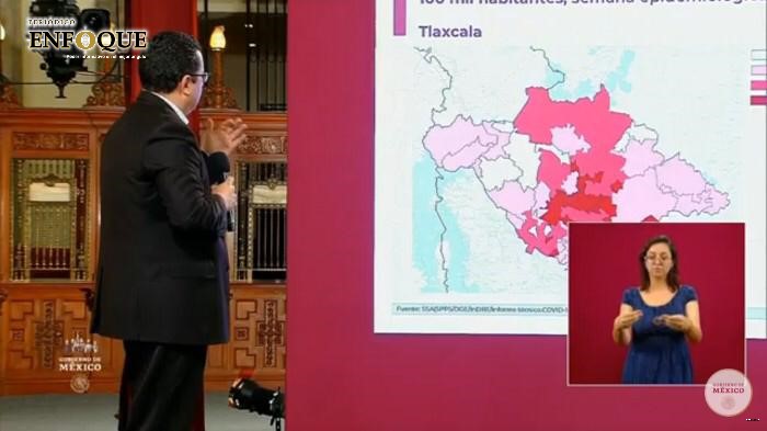 Contagios seguirán latentes en Tlaxcala: SSA 