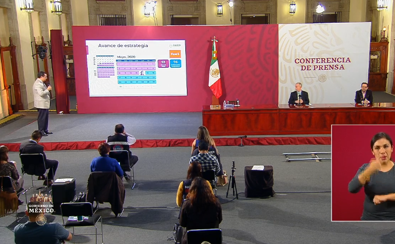 Suman 36,906 decesos y 317,635 contagiados en México por Covid-19
