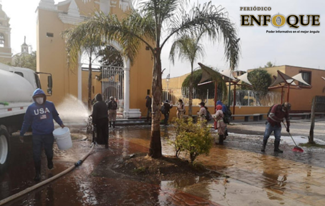 Busca Agua de Puebla y gobierno de San Pedro Cholula planta tratadora para Momoxpan 