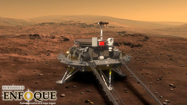 China lanza con éxito su primera misión espacial que intentará aterrizar en marte