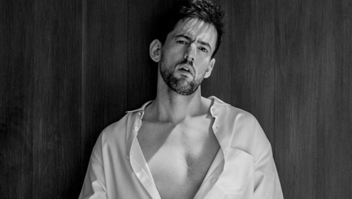 Captan a Luis Gerardo Méndez besándose con alguien que no es su prometido