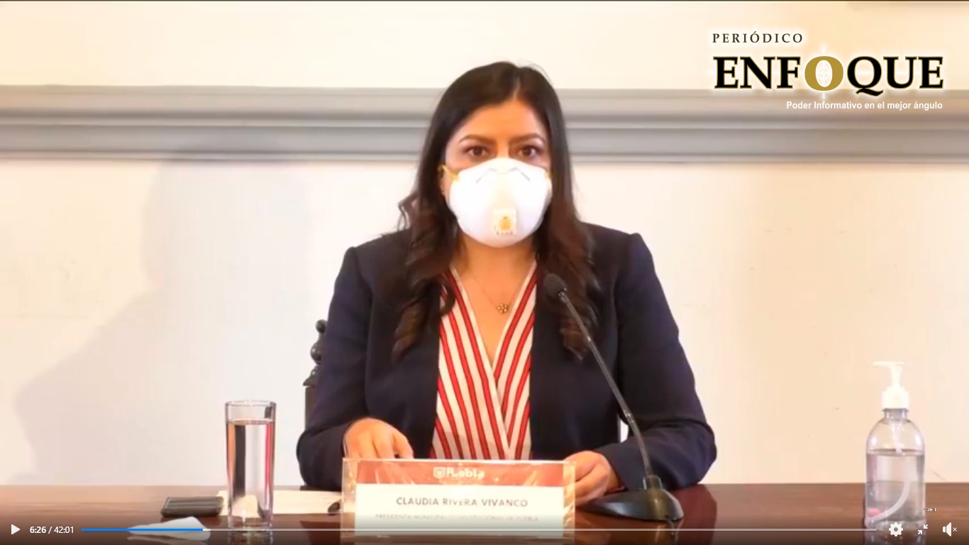 En Puebla no hay regreso a la normalidad, permanecerán cerrados negocios: Claudia Rivera