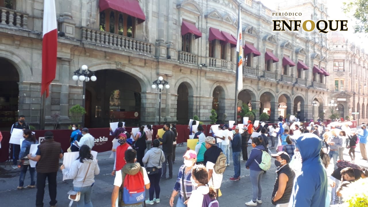 Antorchistas acusan falta de agua y apoyos alimentarios