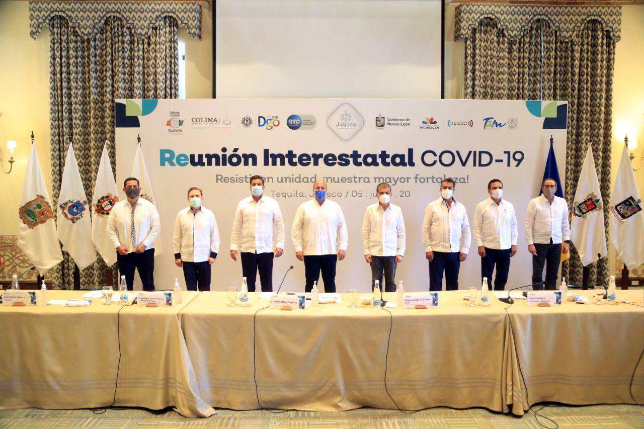 8 gobernadores acuerdan su propio plan contra el COVID-19; pedirán audiencia con AMLO