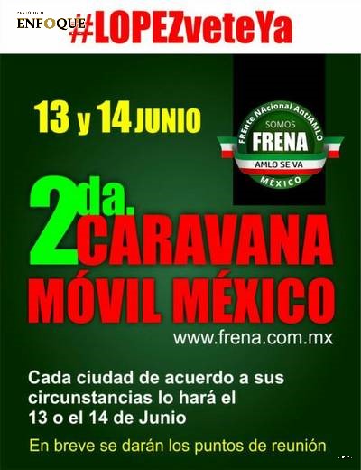 Convocan a caravana ANTI-AMLO en Tlaxcala