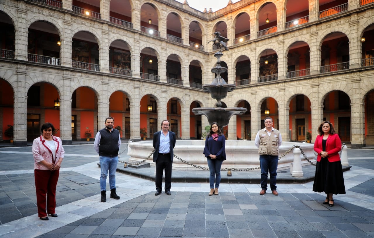 Rivera Vivanco acude a Palacio Nacional a dialogar sobre programas sociales