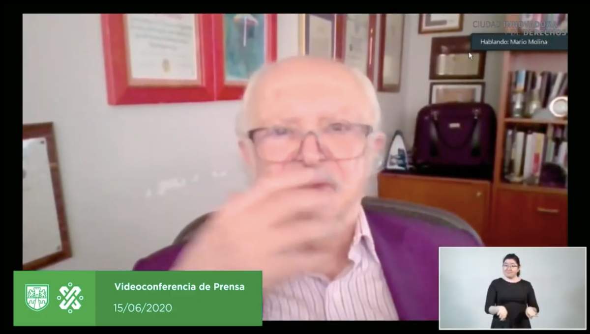 Partículas “aerosoles” o PM 2.5, que circulan en el ambiente, transmiten COVID-19: Mario Molina
