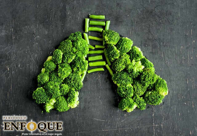 Alimentos contra la inflamación pulmonar