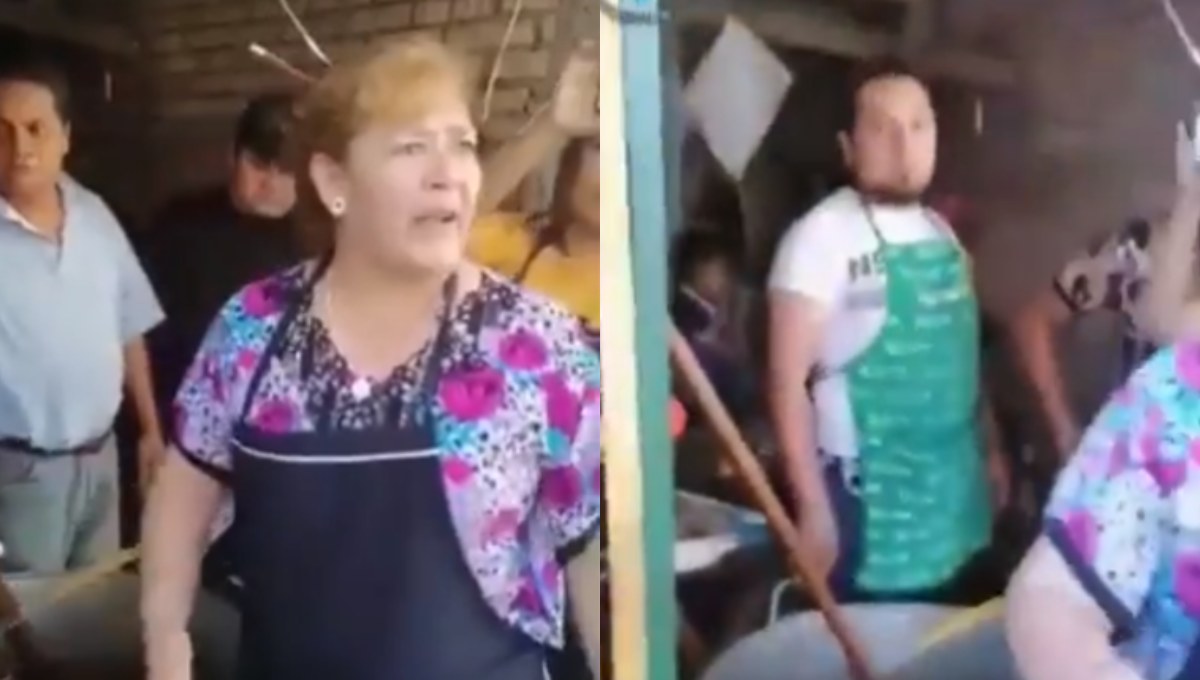 “No existe el coronavirus”: Vendedores agreden a inspectores de salubridad en Puebla (Video)