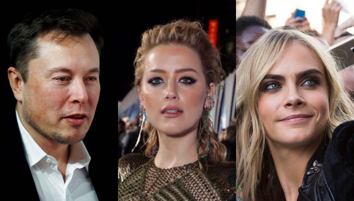 Escándalo en Hollywood: ¿Elon Musk, Amber Heard y Cara Delevingne tuvieron un trío?
