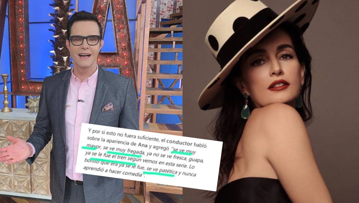 Ahora Ana de la Reguera exhibe ataques y groserías de Horacio Villalobos