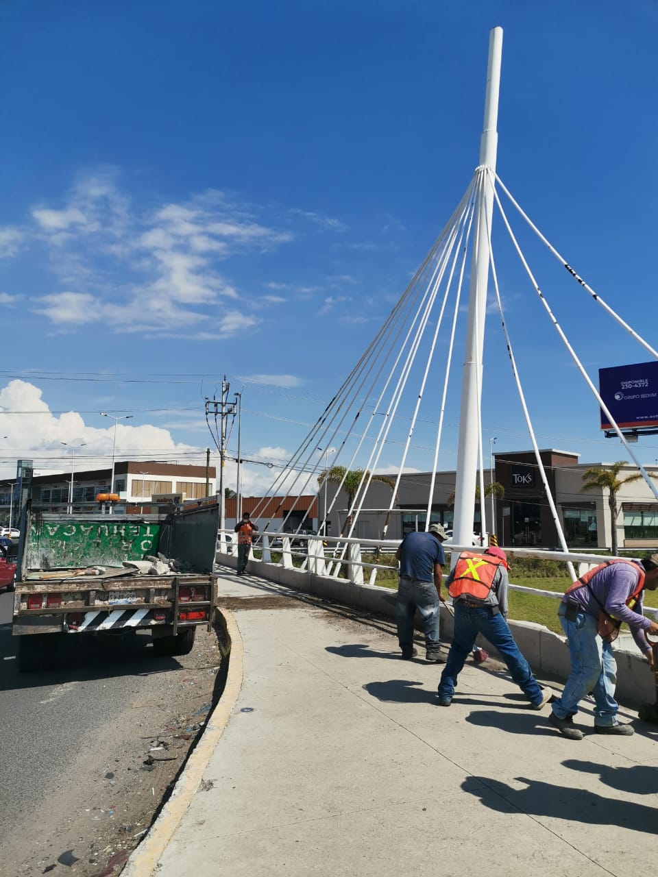 Sin afectaciones por sismo el puente de vía Atlixcáyotl: Protección Civil SACH