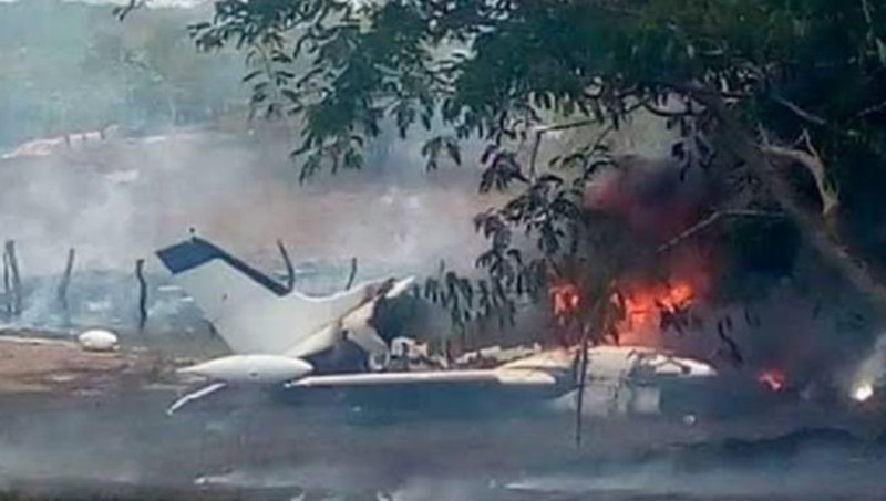 Desplome de avioneta en Chihuahua deja 6 muertos, entre ellos tres menores de edad