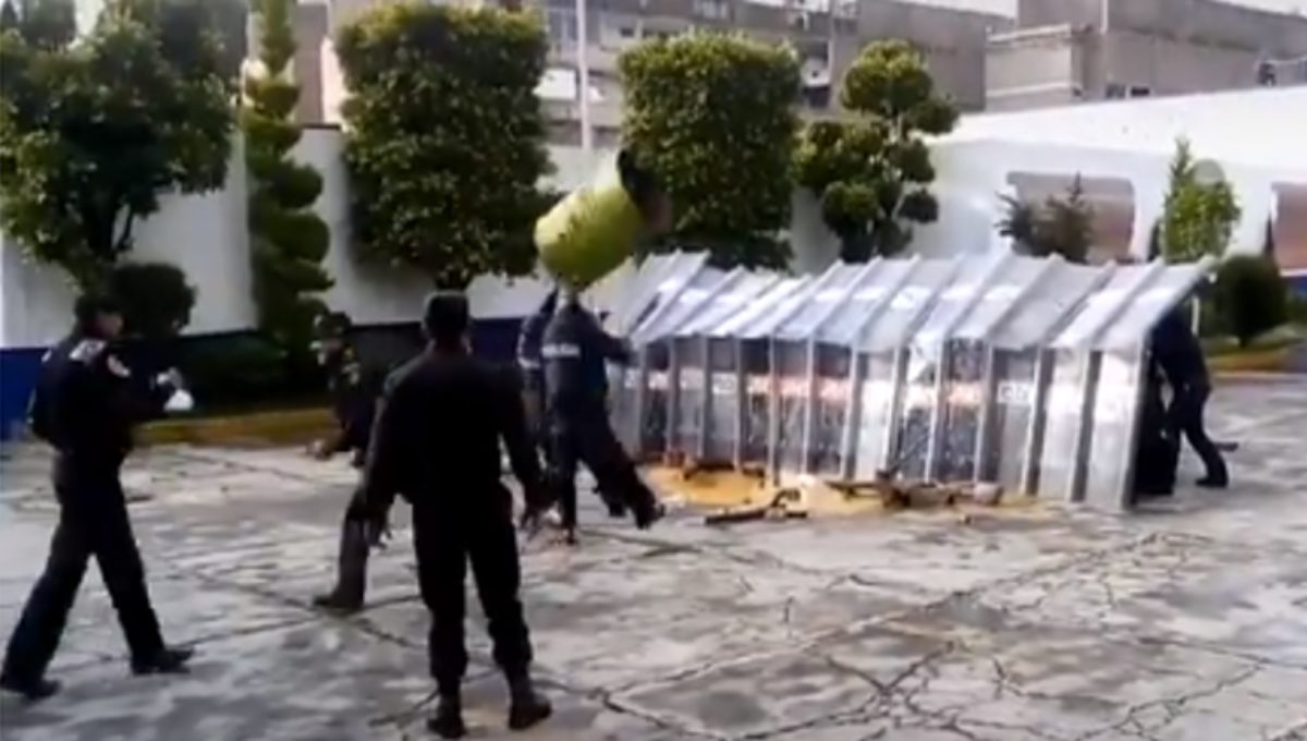“Sin miedo al éxito, papi”: Viralizan entrenamiento de policías de la CDMX
