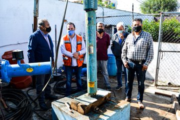 Sustituye Sosapach equipo de bombeo de pozo en Manantiales 