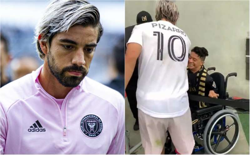 El hermoso gesto de Rodolfo Pizarro con aficionado de LAFC