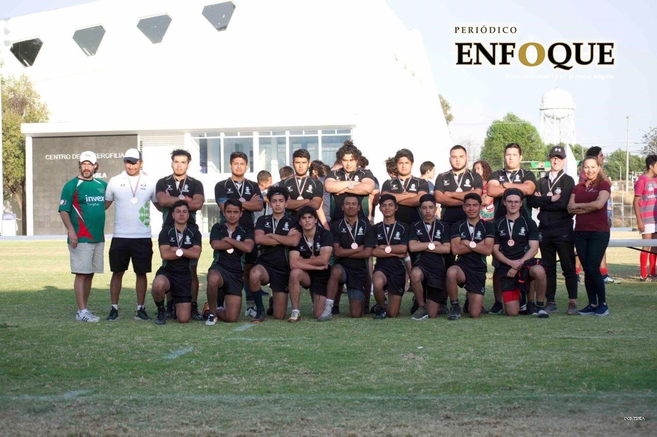 Querétaro se coronó en el Nacional Juvenil de Rugby en Puebla 