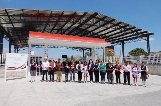Avanza Tecola hacia la pacificación ciudadana con mejora en infraestructura educativa